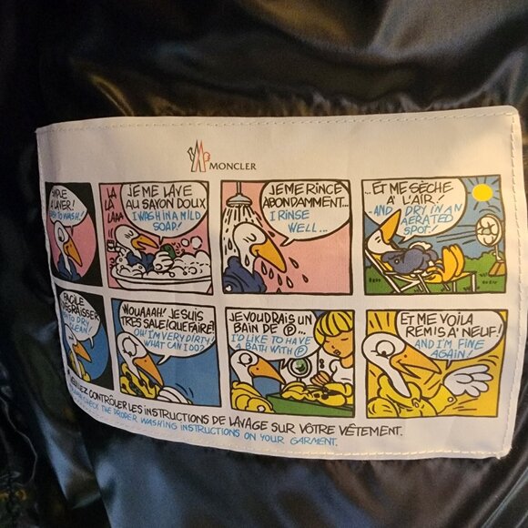 Authentic Moncler Montbeliard Down Jacket (Sz3 & Navy) - Original Price: $2,279 - Picture 8 of 9